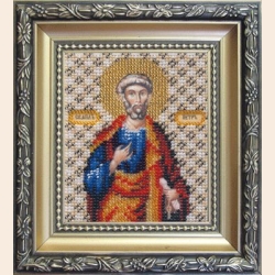Набор для вышивания бисером ЧАРИВНА МИТЬ "Икона апостола Петра"